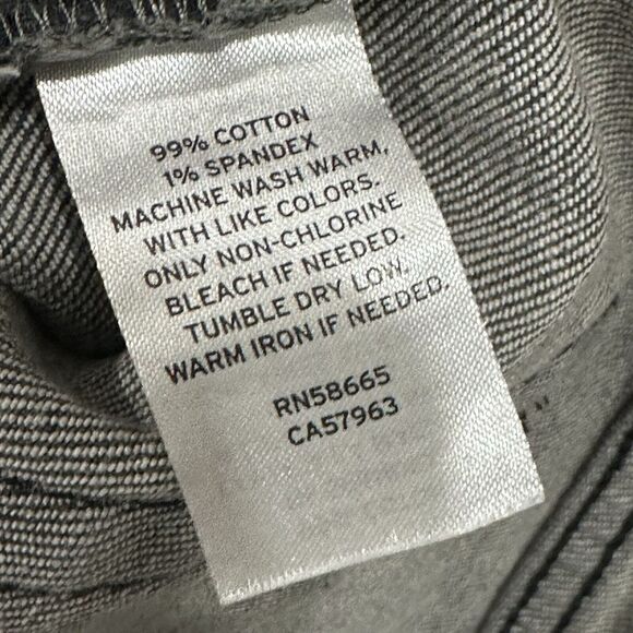 RAIL Stretch Skinny Jeans Men 32 x 32 Gray Ripped Casual - Picture 12 of 13